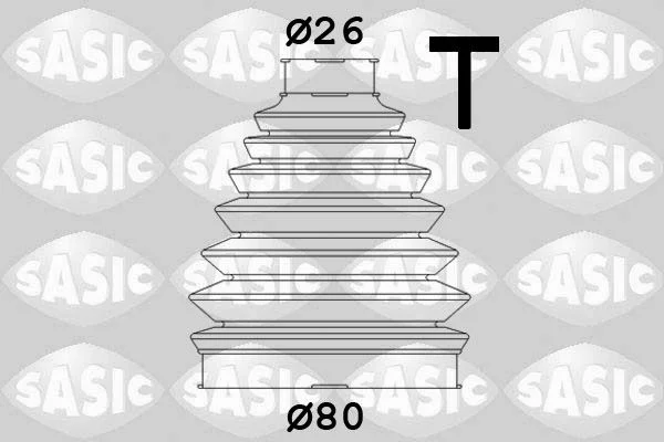 Soufflet, arbre de commande SASIC 1904013
