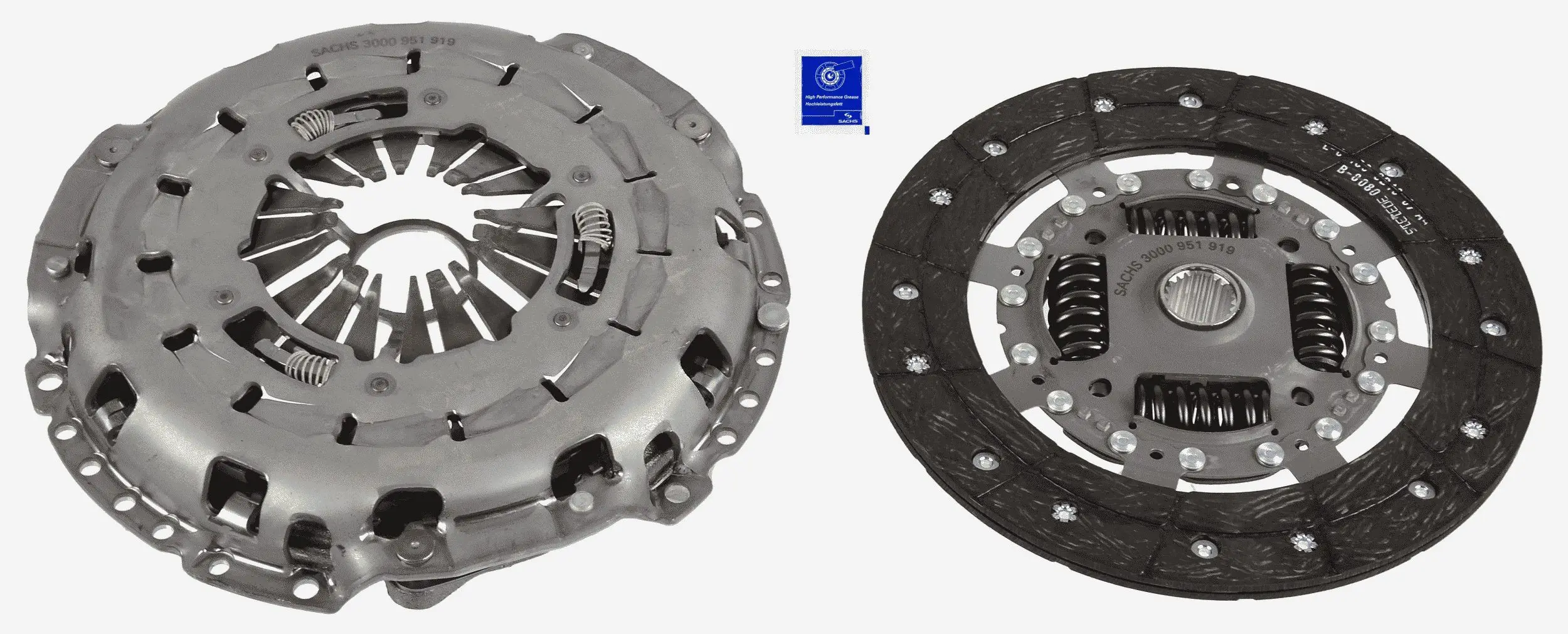 Kit d'embrayage SACHS 3000 951 919
