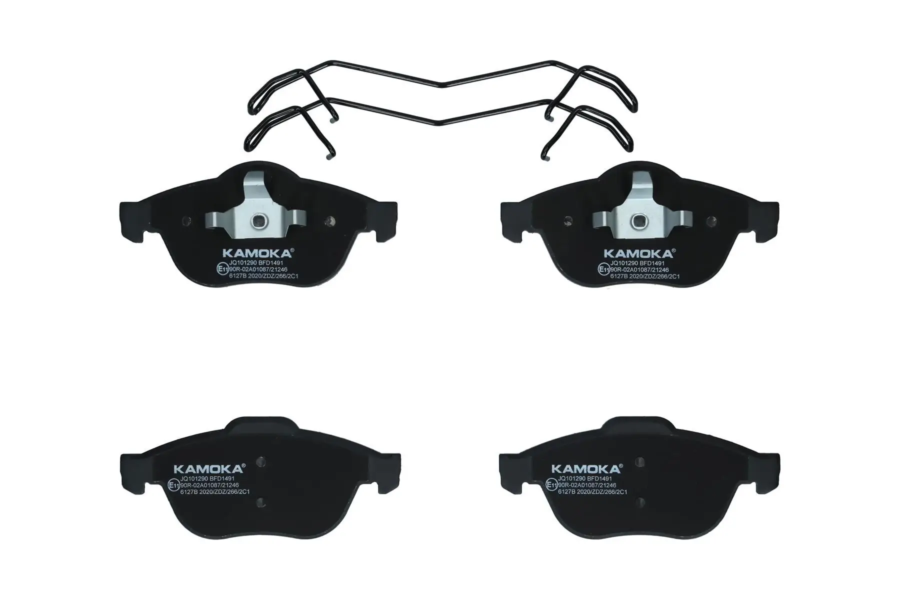 Kit de plaquettes de frein KAMOKA JQ101290