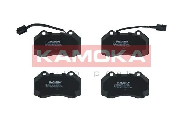 Kit de plaquettes de frein KAMOKA JQ101397