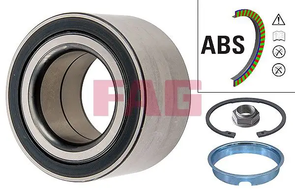 Kit de roulements de roue FAG 713 6682 20