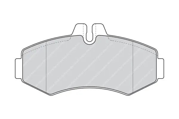 Kit de plaquettes de frein FERODO FVR1304
