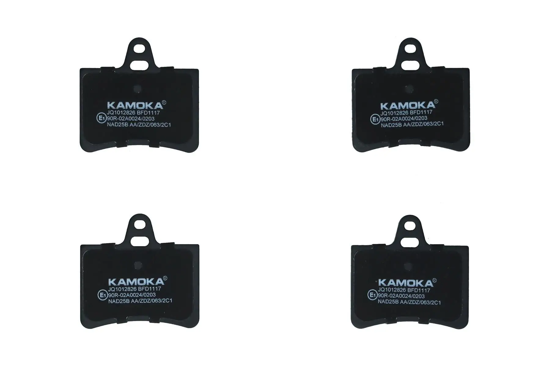 Kit de plaquettes de frein KAMOKA JQ1012826
