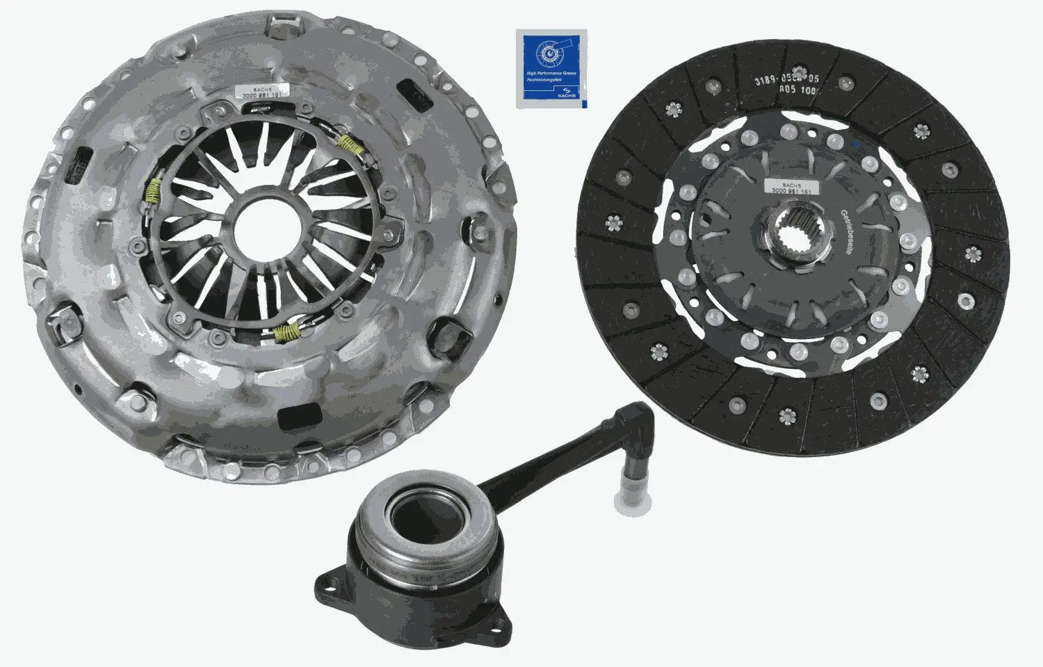 Kit d'embrayage SACHS 3000 990 248