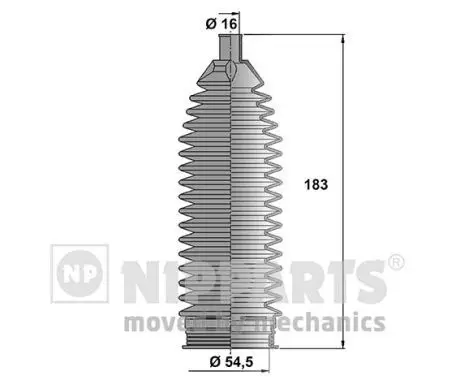 Soufflet direction NIPPARTS N2840512