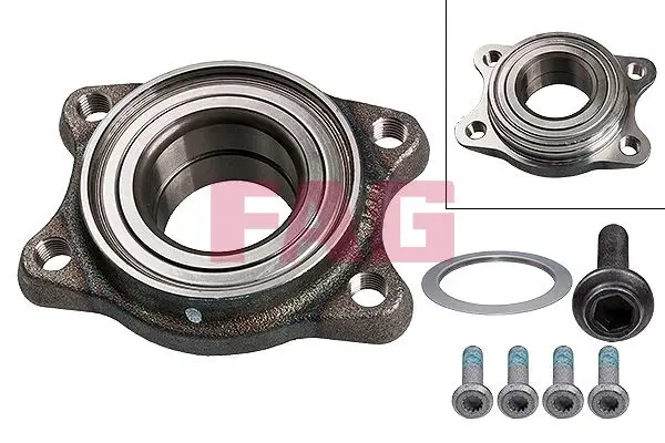 Kit de roulements de roue FAG 713 6104 30