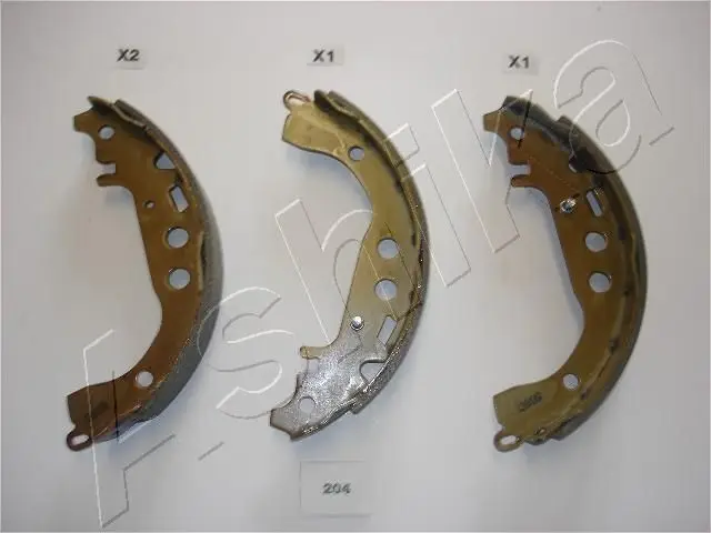 Jeu de mâchoires de frein ASHIKA 55-02-204
