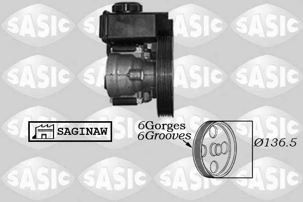 Pompe hydraulique, direction SASIC 7070011