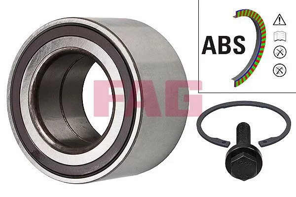 Kit de roulements de roue FAG 713 6109 30