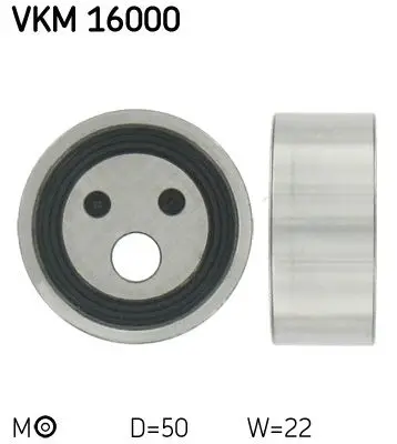 Poulie-Tendeur, Courroie De Distribution SKF VKM 16000