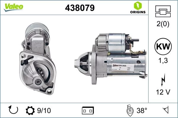Démarreur VALEO 438079