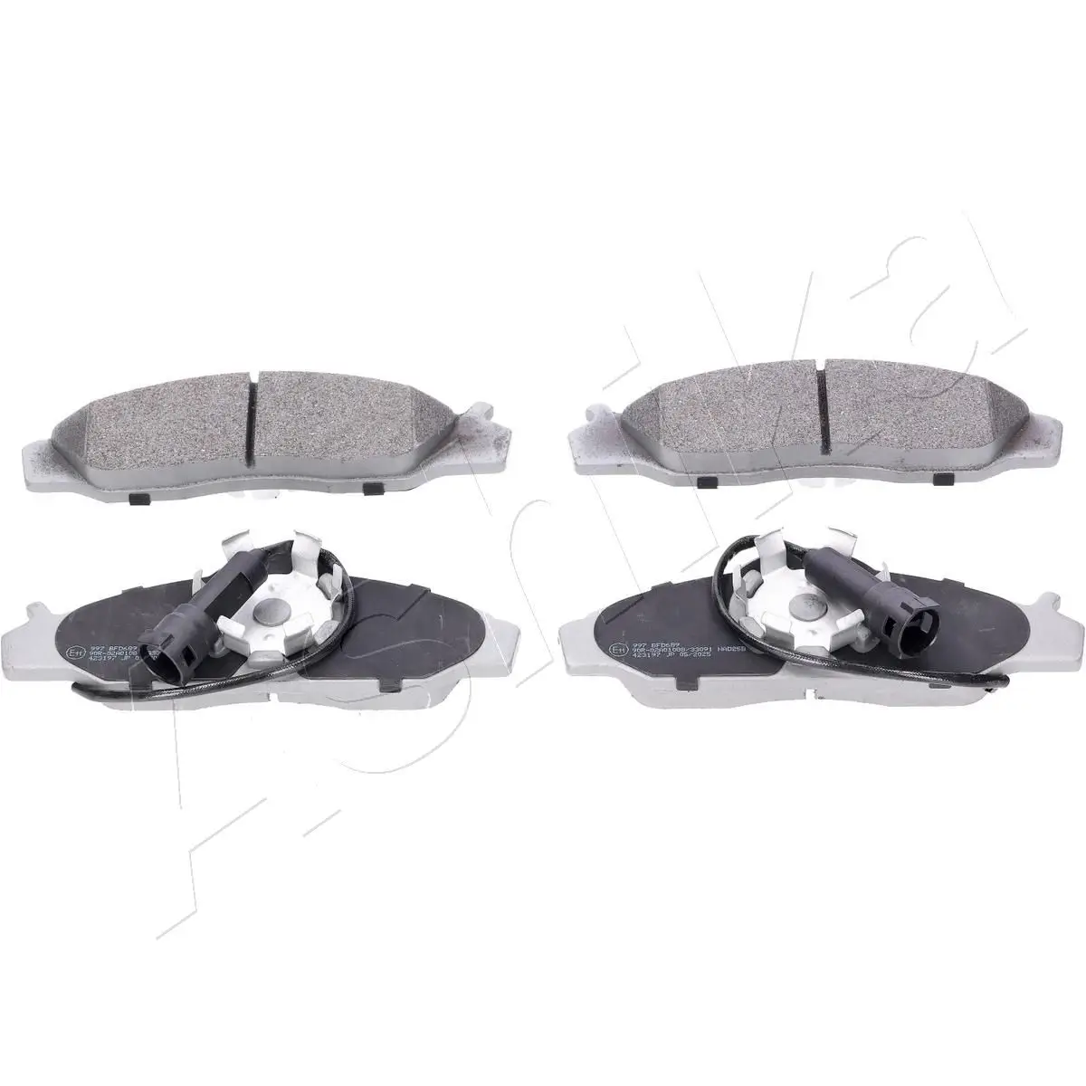 Kit de plaquettes de frein ASHIKA 50-09-997