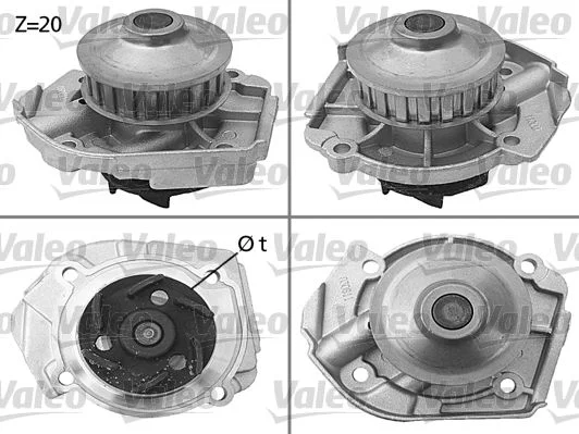 Pompe à eau VALEO 506397
