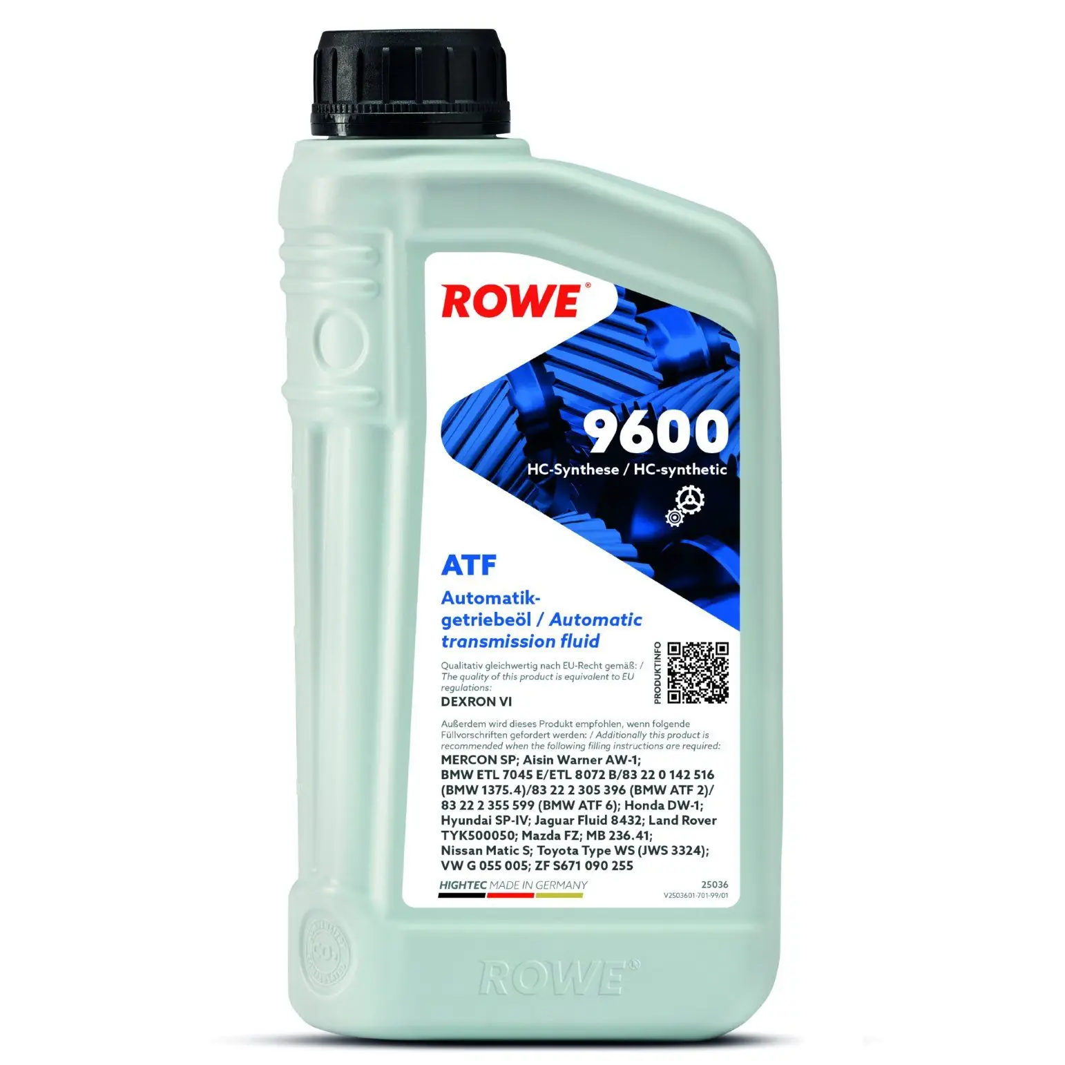 Huile pour boîte automatique ROWE 25036-0010-99