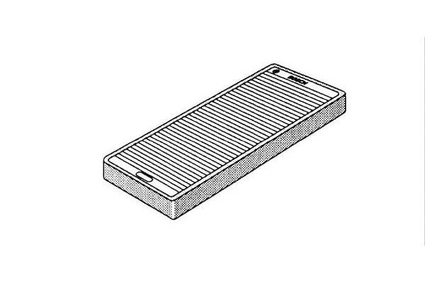 Filtre habitacle BOSCH 1 987 431 010
