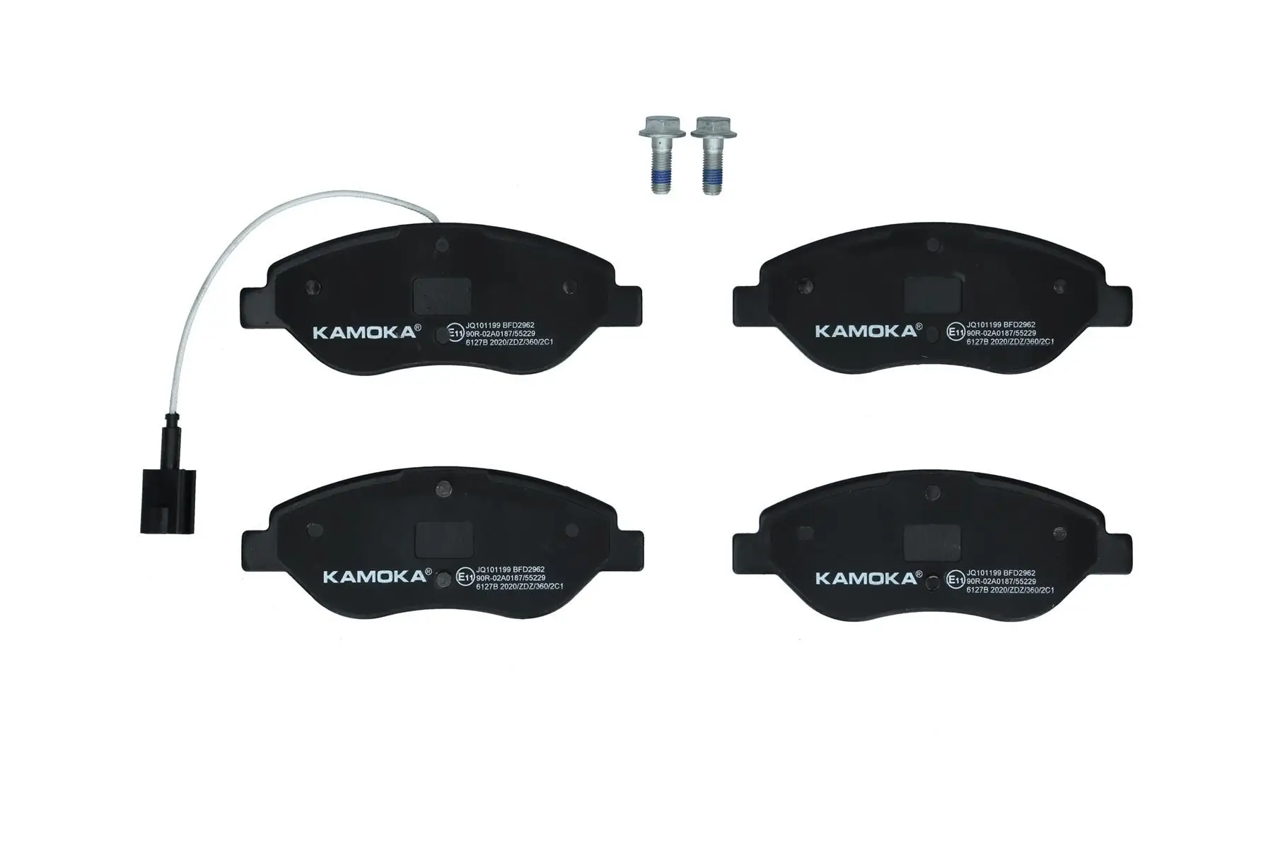 Kit de plaquettes de frein KAMOKA JQ101199
