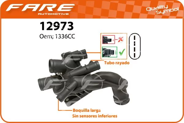 Thermostat d'eau FARE 12973