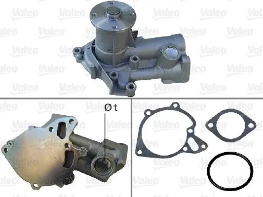 Pompe à eau VALEO 506778