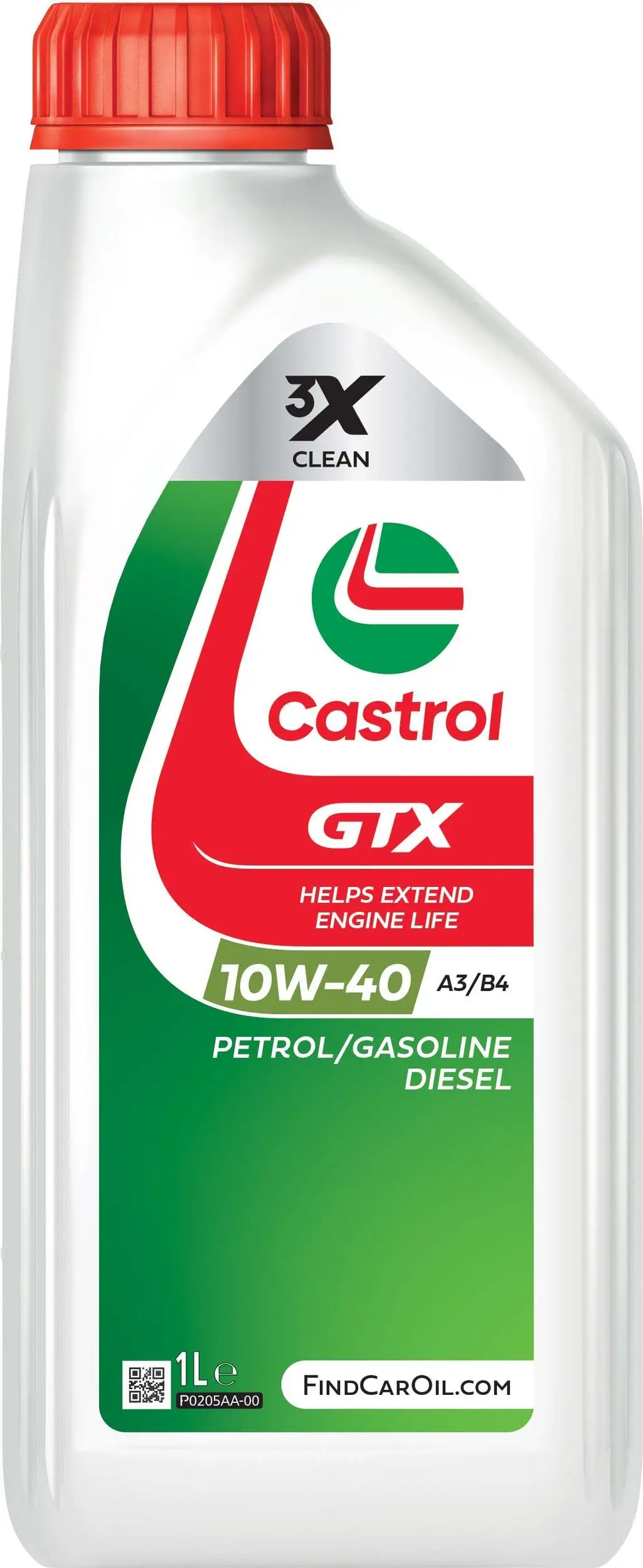 Huile moteur CASTROL 10W40 GTX 1L