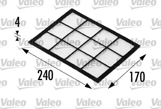 Filtre habitacle VALEO 698690