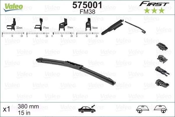 Balai d'essuie-glace VALEO 575001