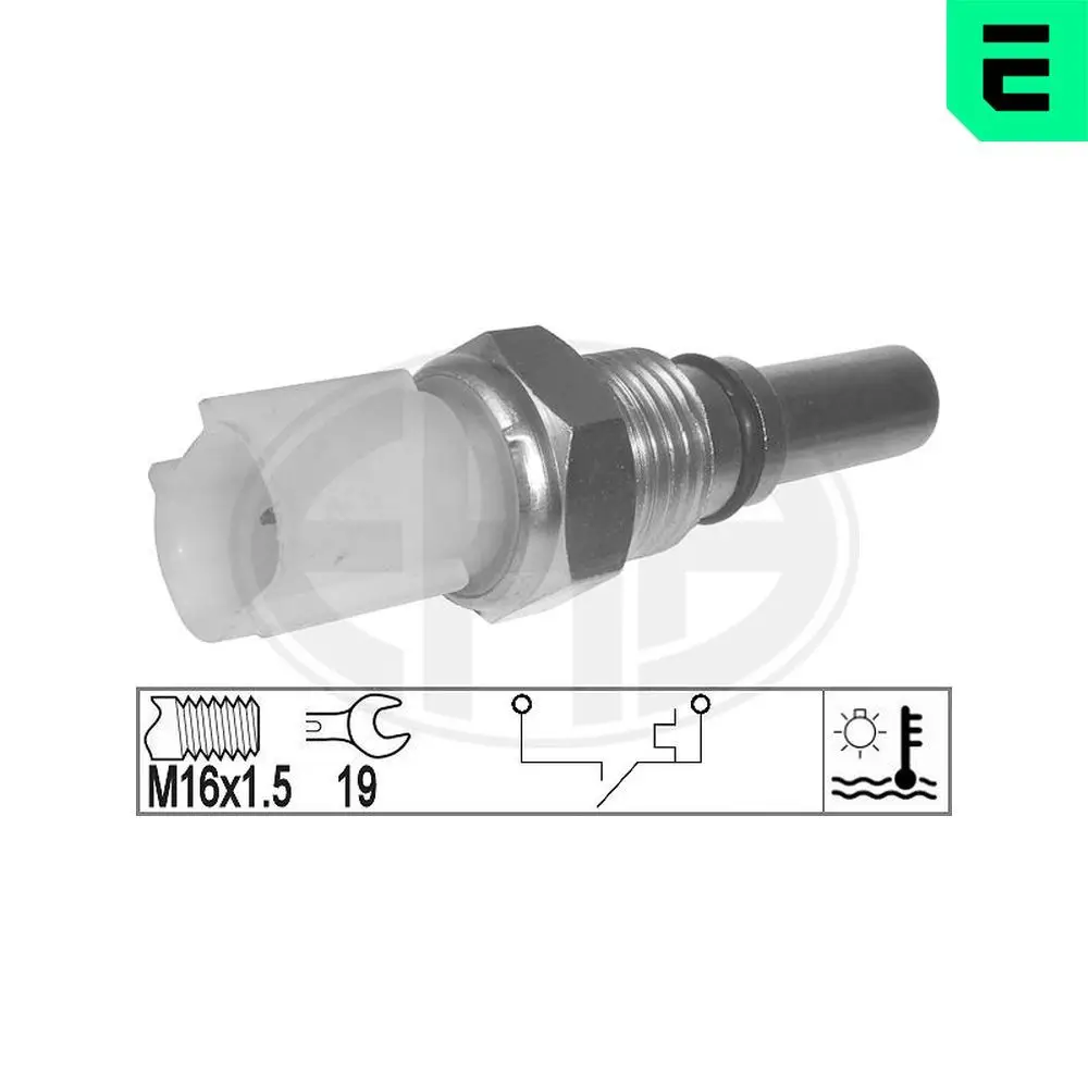 Interrupteur de température, ventilateur de radiateur ERA 330886