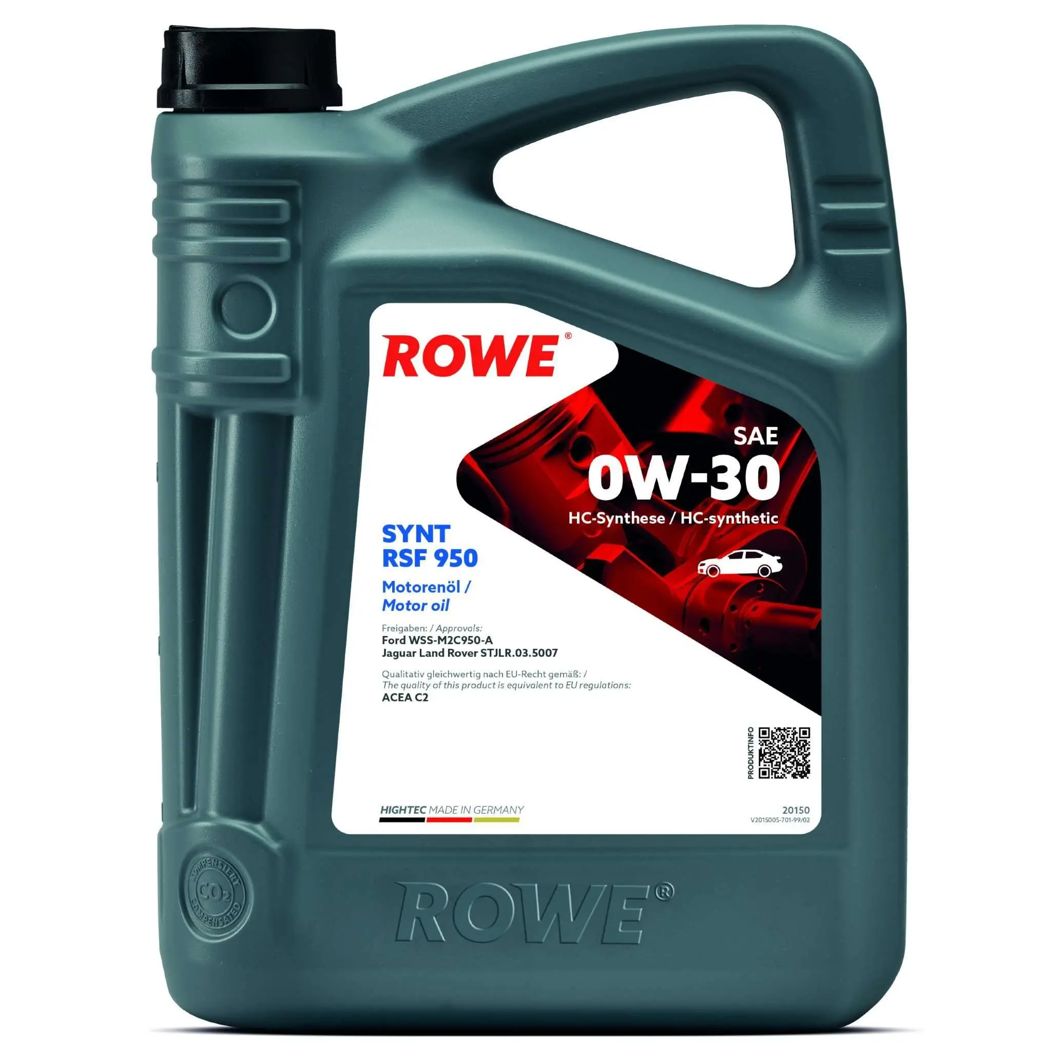 Huile moteur ROWE 0W30 5L JLR