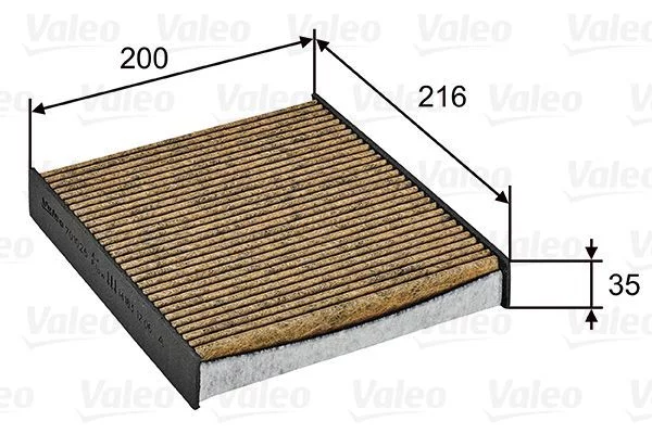Filtre habitacle VALEO 701026
