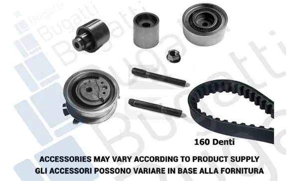 Kit de courroie crantée BUGATTI BKCD0329