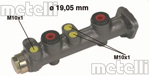 Maître-cylindre de frein METELLI 05-0028