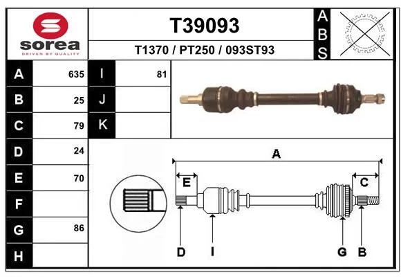 Cardan EAI T39093