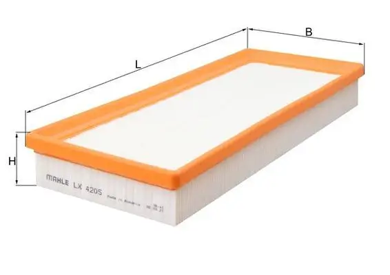 Filtre à air MAHLE ORIGINAL LX 4205