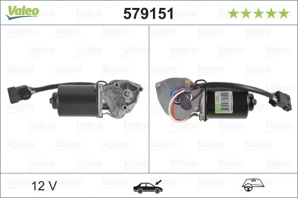 Moteur d'essuie-glace VALEO 579151