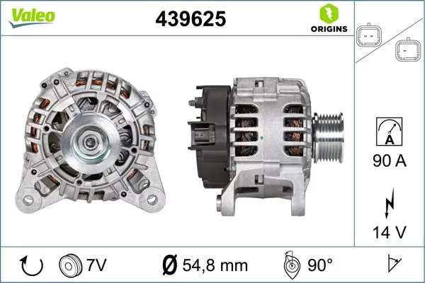 Alternateur VALEO 439625