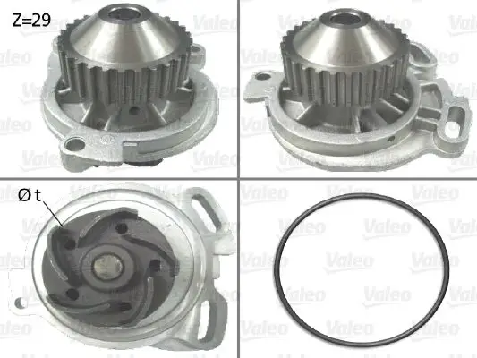 Pompe à eau VALEO 506132