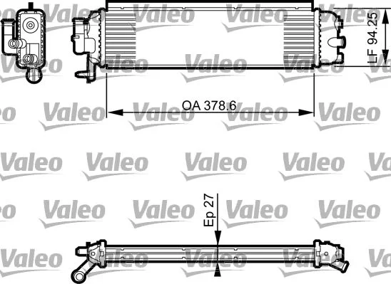 Radiateur, refroidissement du moteur VALEO 735561