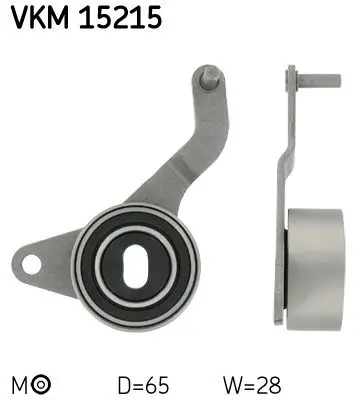 Poulie-Tendeur, Courroie De Distribution SKF VKM 15215