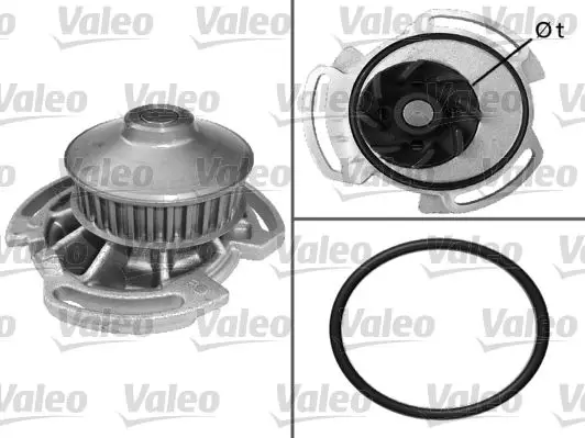 Pompe à eau VALEO 506282
