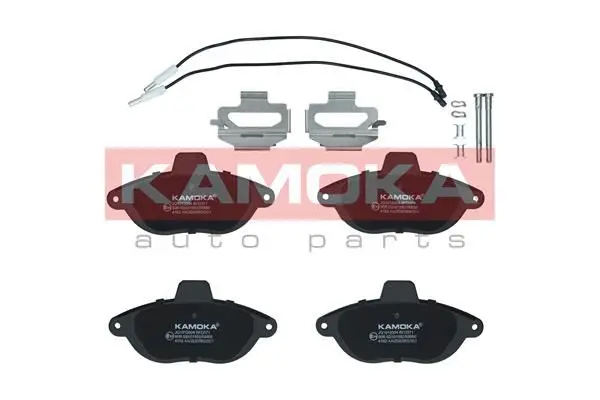 Kit de plaquettes de frein KAMOKA JQ1012004