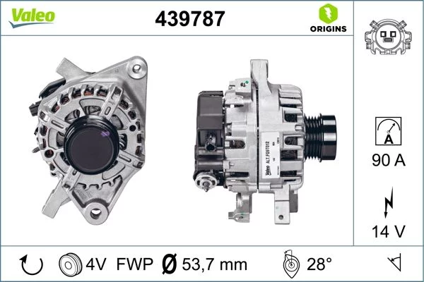 Alternateur VALEO 439787