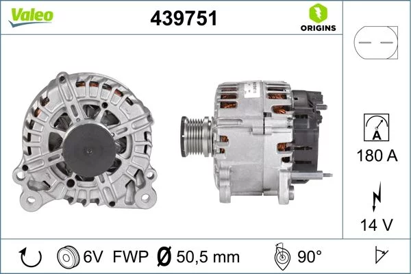 Alternateur VALEO 439751
