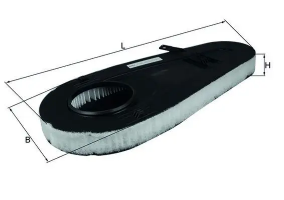Filtre à air MAHLE ORIGINAL LX 3598