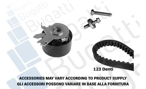 Kit de distribution BUGATTI BKCD0578