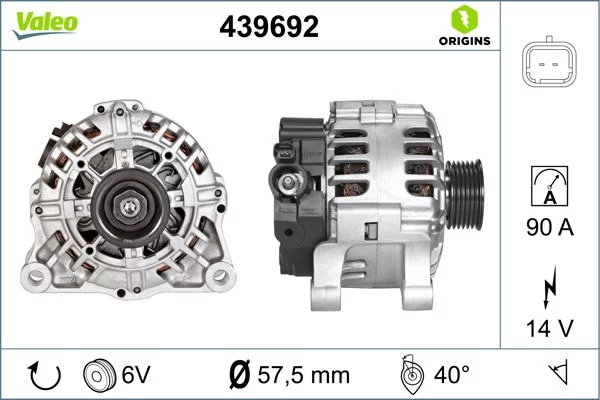 Alternateur VALEO 439692