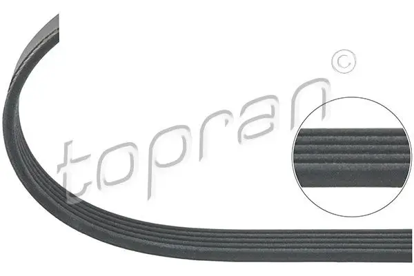 Courroie TOPRAN 205 742