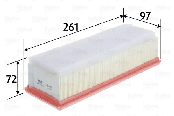 Filtre à air VALEO 585417