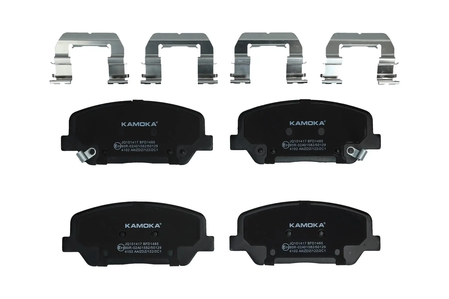 Kit de plaquettes de frein KAMOKA JQ101417