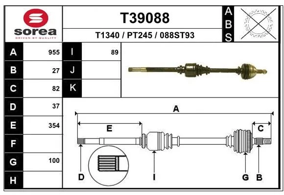 Cardan EAI T39088