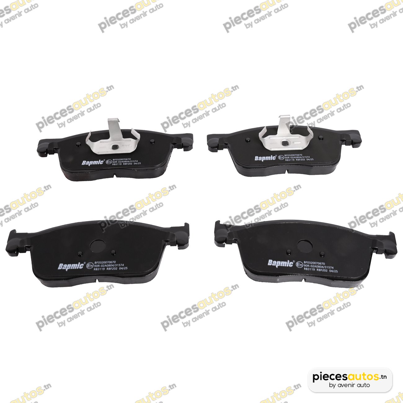 Kit de plaquettes de frein Bapmic BF0320070670