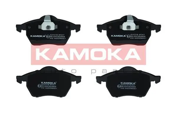 Kit de plaquettes de frein KAMOKA JQ1012136
